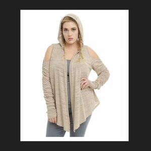 Hot Topic Her Universe Star Wars Rey Girls Flyaway Cardigan Plus Size 3
